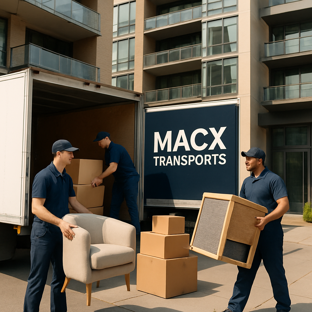 บริการขนย้ายของ ในคอนโดง่ายๆ กับ MacX Transports