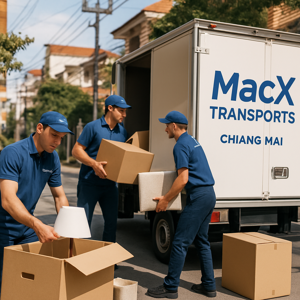 บริการย้ายของ กับ MacX Transports - มืออาชีพและรวดเร็ว