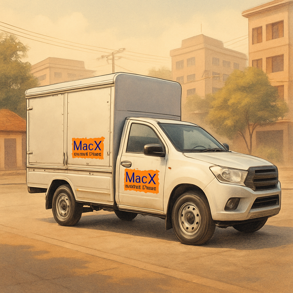 บริการกระบะทึบขนของโดย MacX Transports